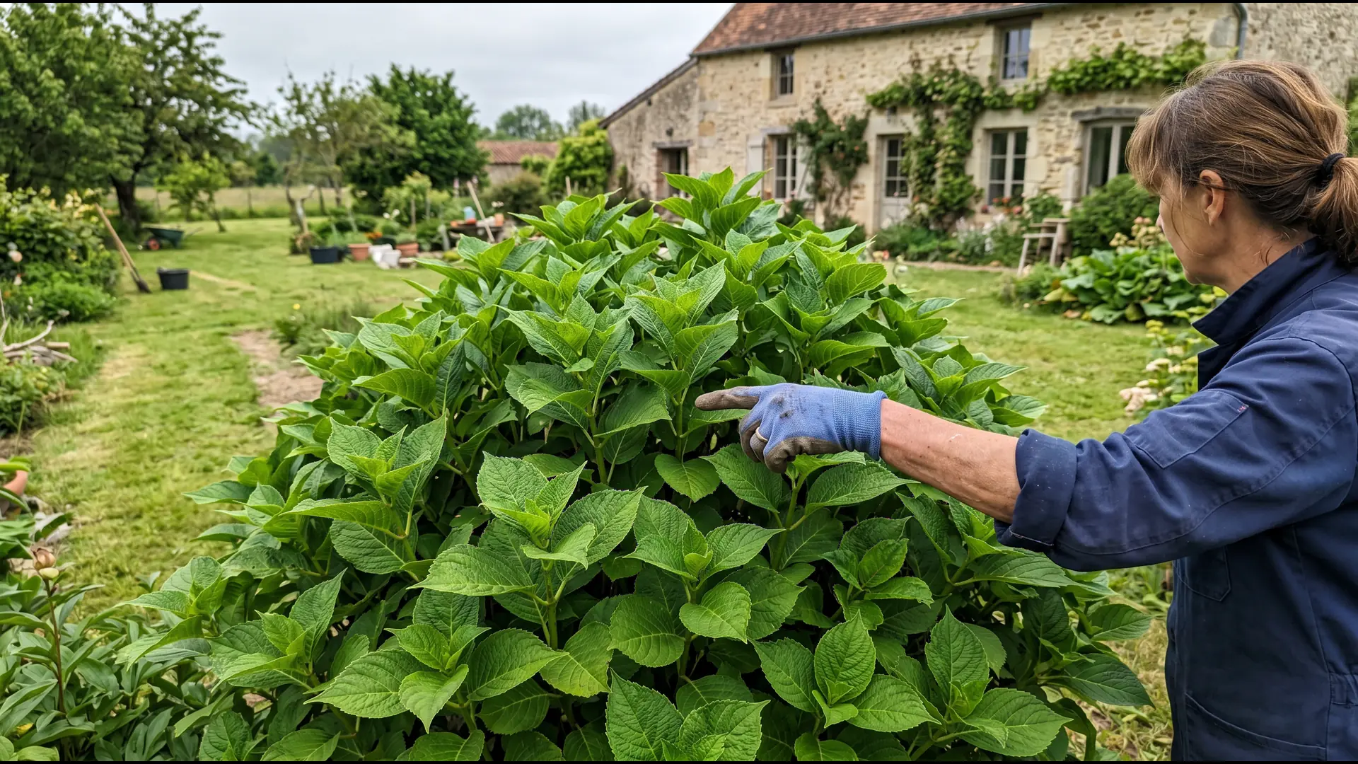 Hortensia sans fleurs : causes et solutions