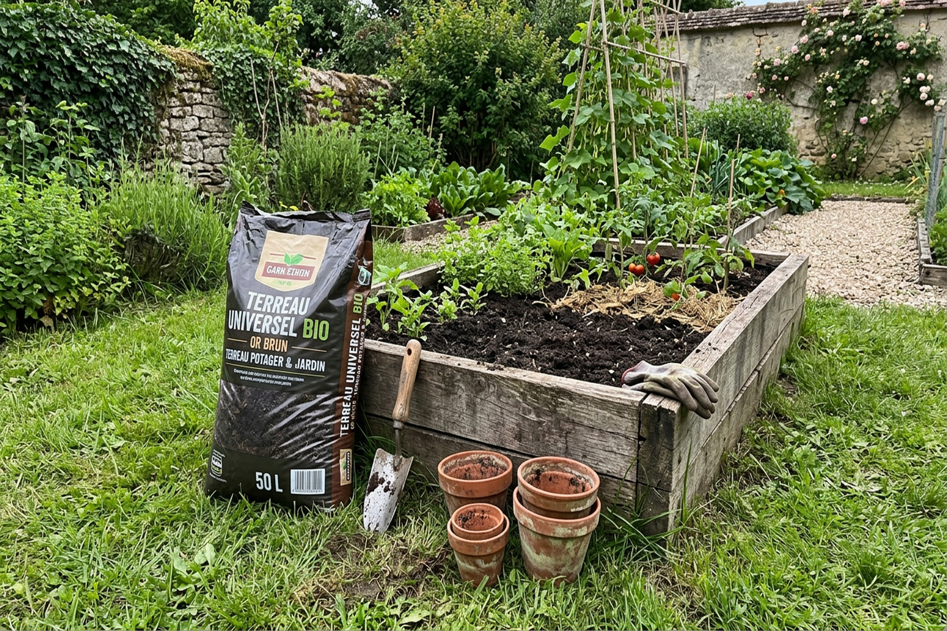 Quel terreau pour un carré potager