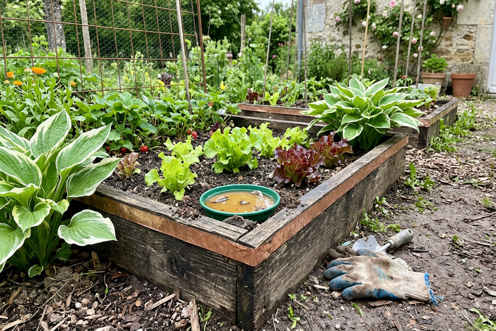 Protéger le potager des limaces naturellement