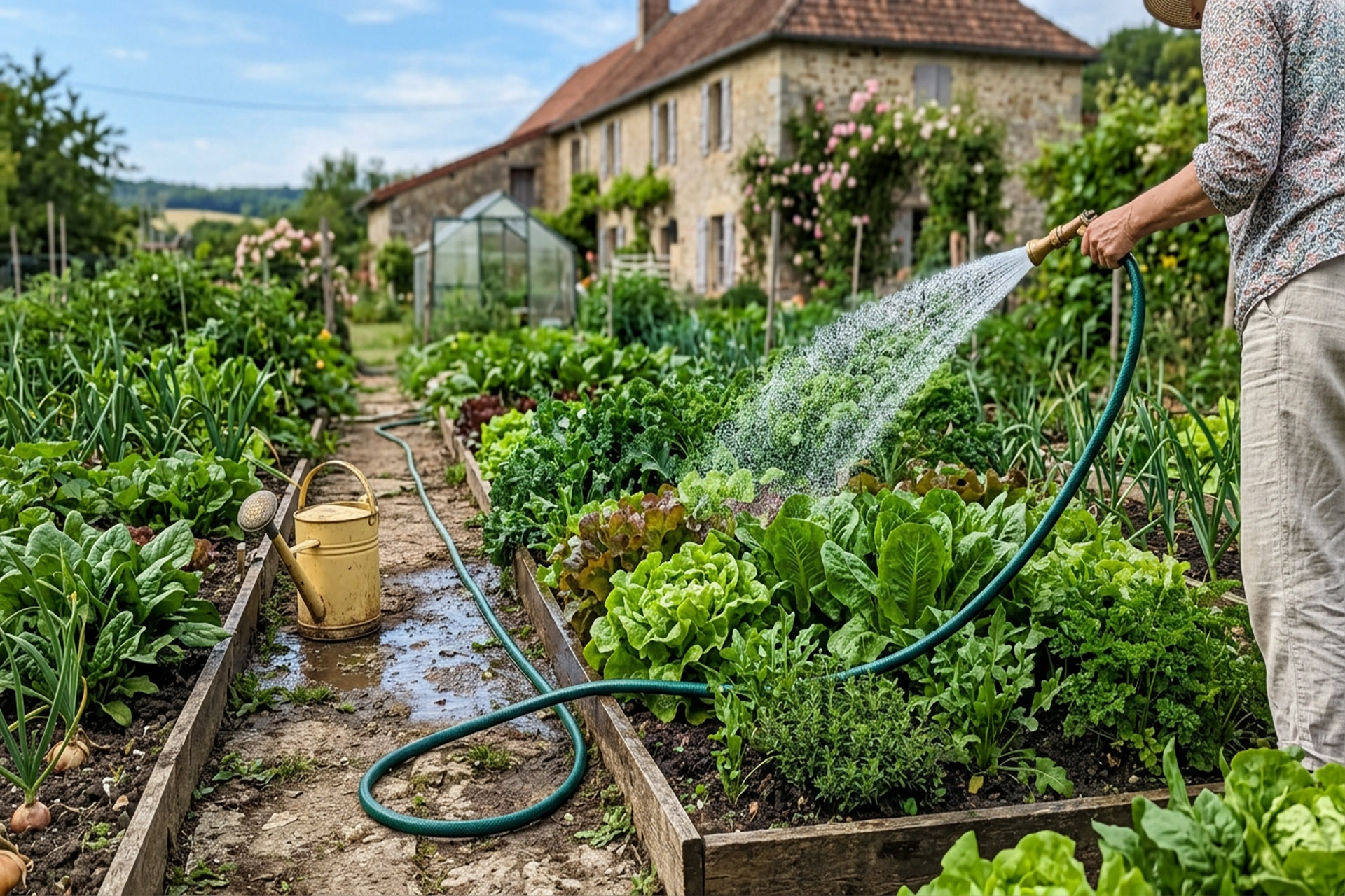 Quand et comment arroser un potager