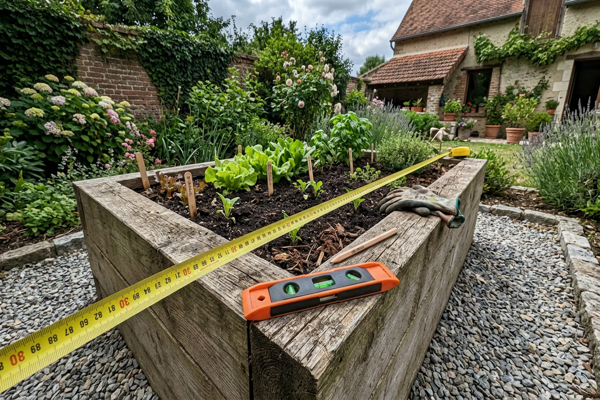 Quelle taille pour un carré potager