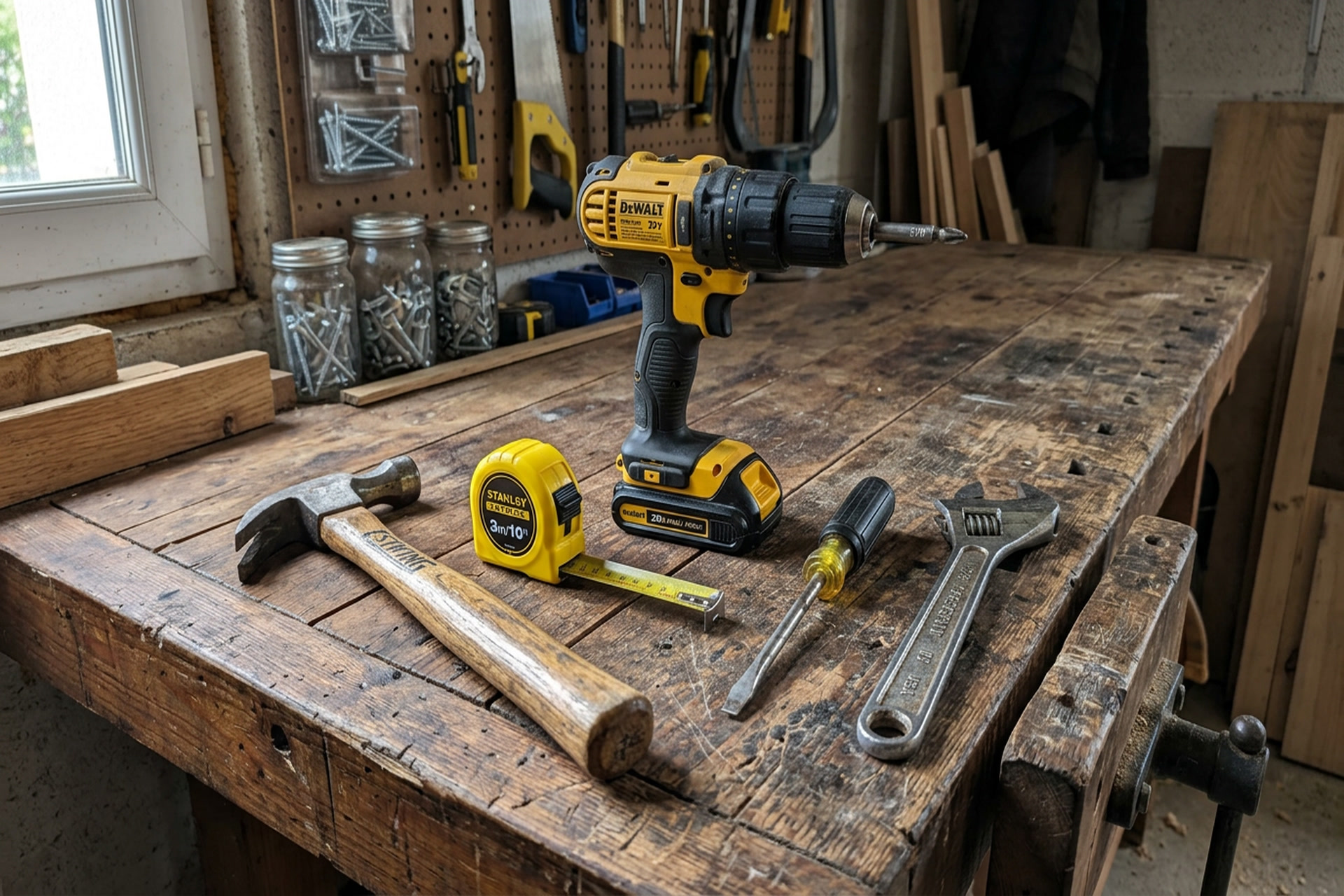 Outils indispensables à la maison : la liste