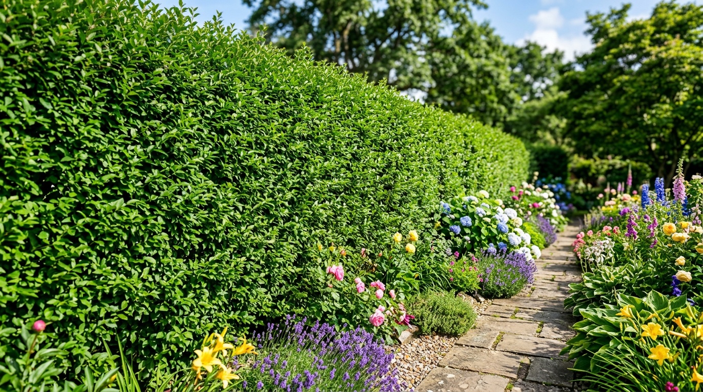 Haie brise-vue persistante : les 5 meilleures plantes et le guide de plantation
