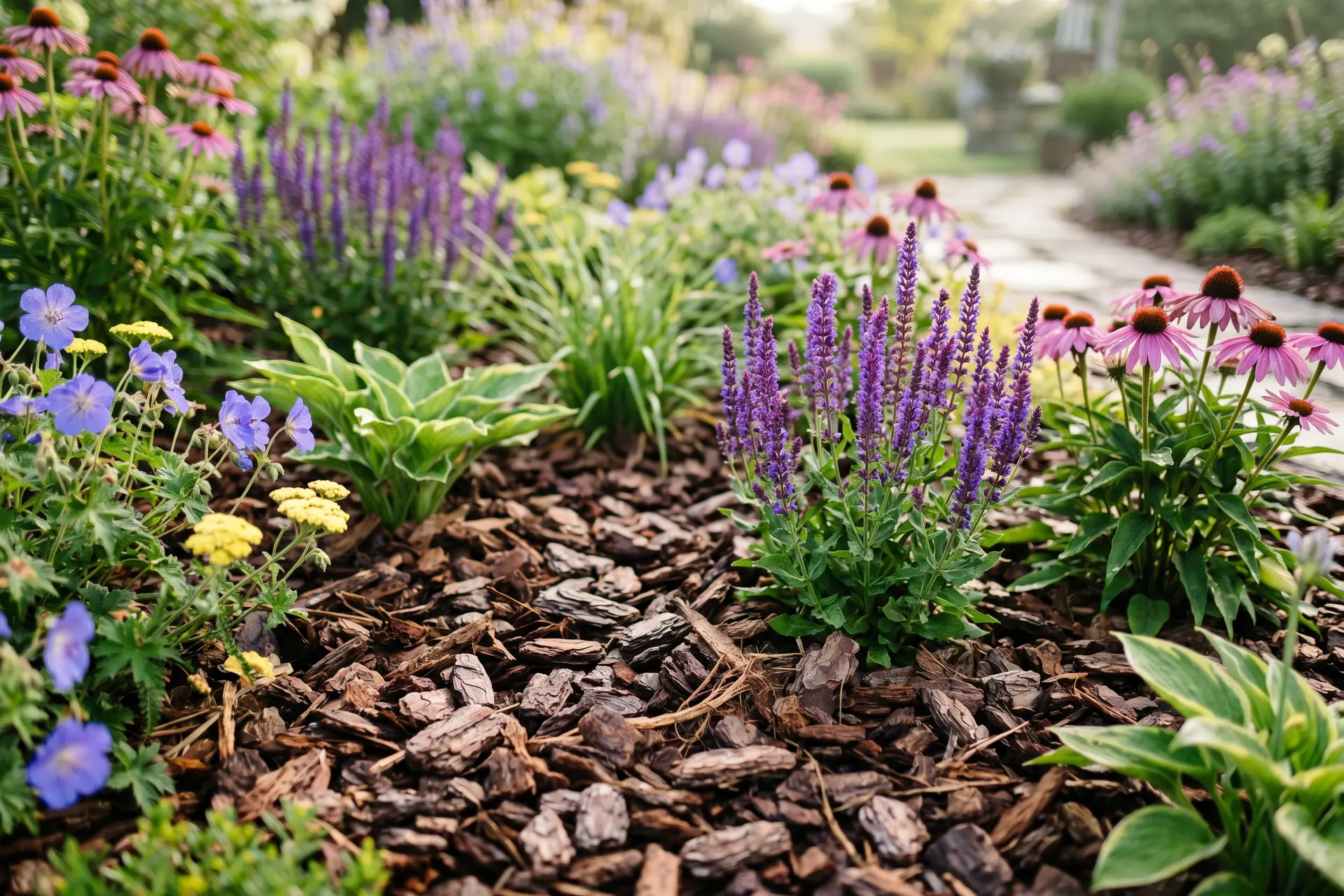 Paillage pour massif de fleurs : lequel choisir