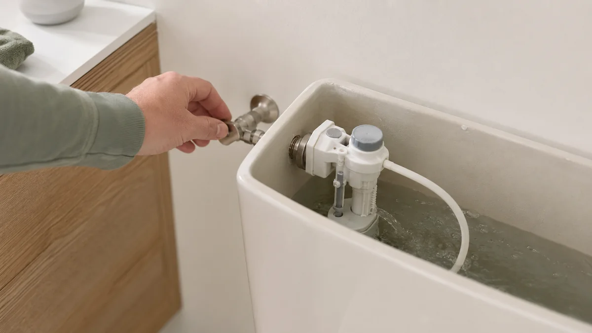 Chasse d’eau qui se remplit lentement : diagnostic et réparation