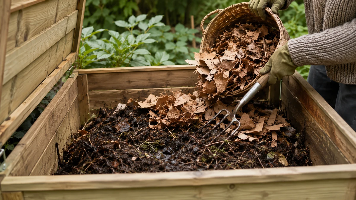 Compost trop humide : le rééquilibrer sans tout jeter