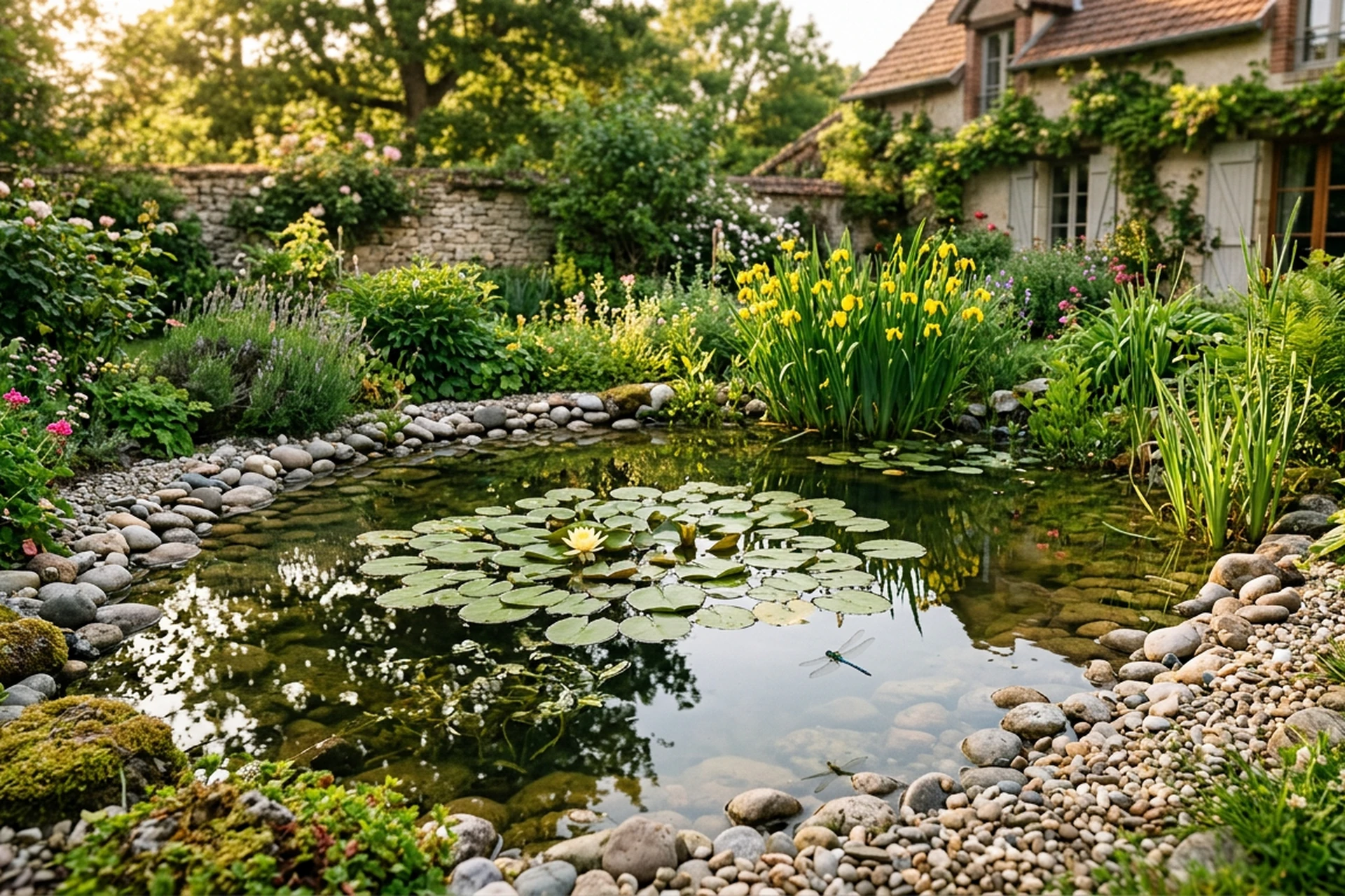 Bassin de jardin naturel : comment le créer, quel coût en 2026